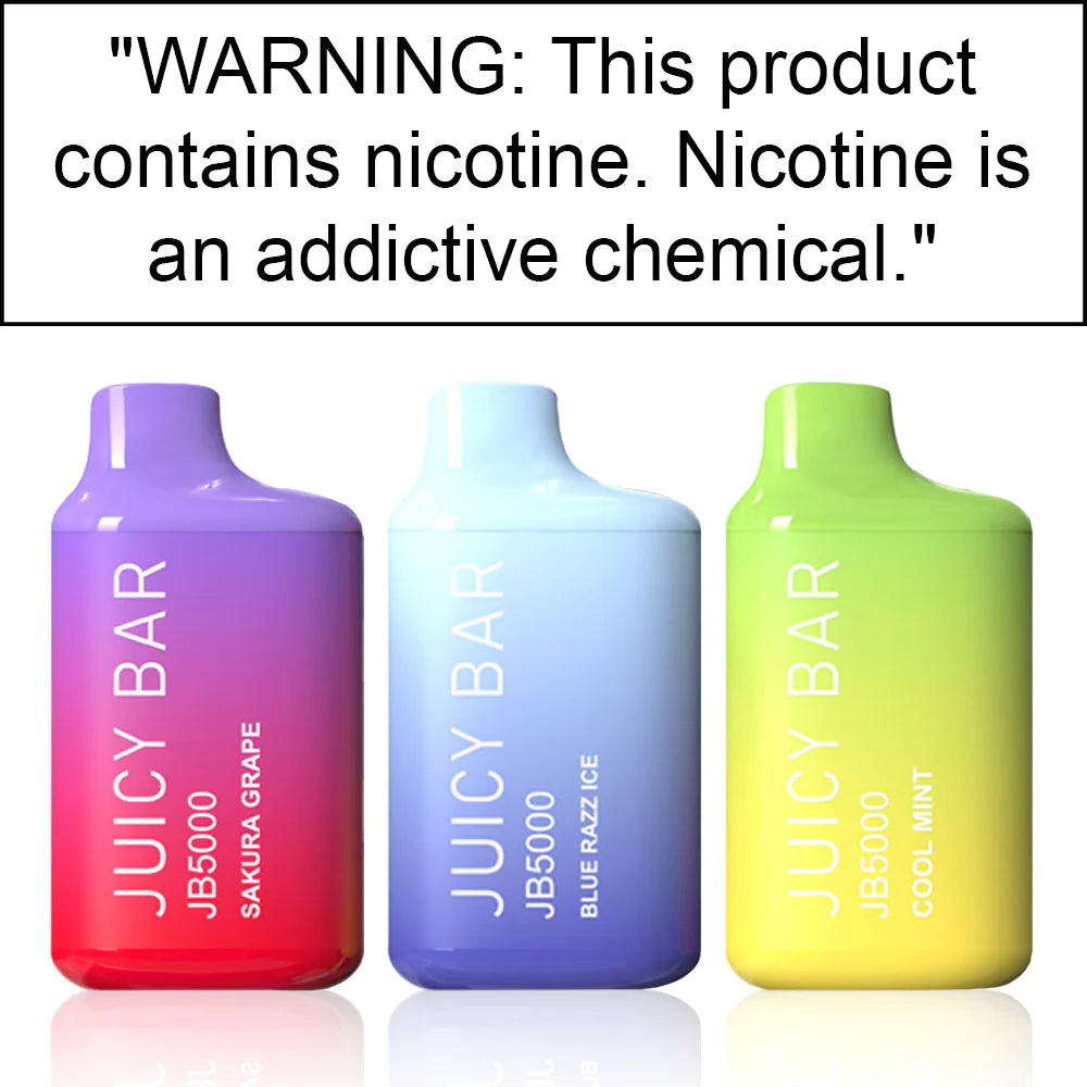 JUICY BAR JB5000 DISPOSABLE VAPE - 5000 PUFFS